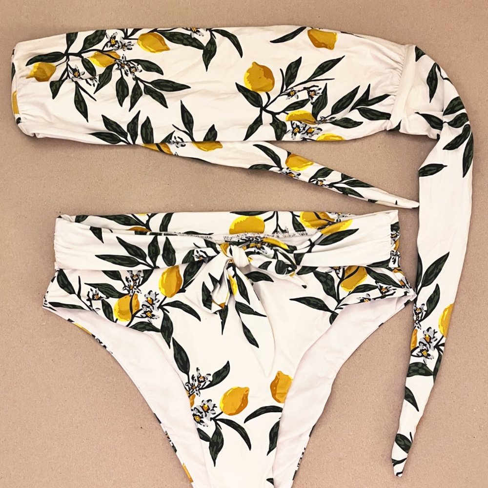 Bandeau & high waist Set